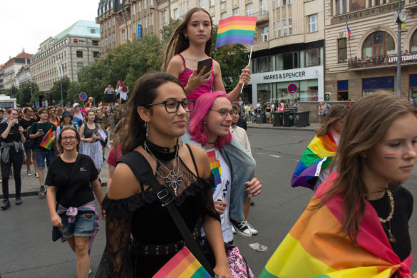 Гей-парад Duhový průvod Prague Pride 2022