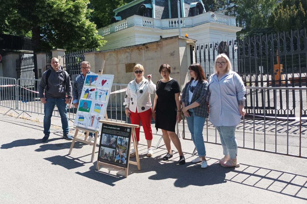 Политические акции в Праге